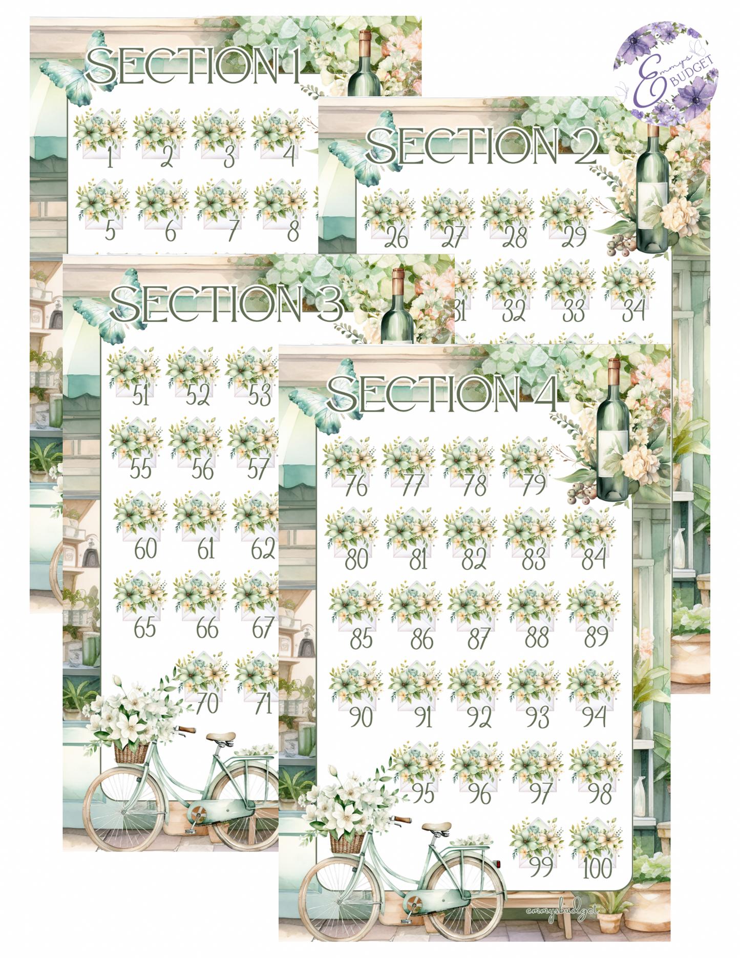 100 Envelope Savings Challenge