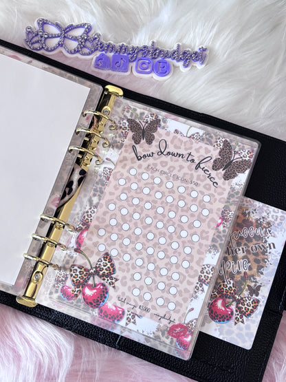 15K Leopard Luxe and Cherry Bows