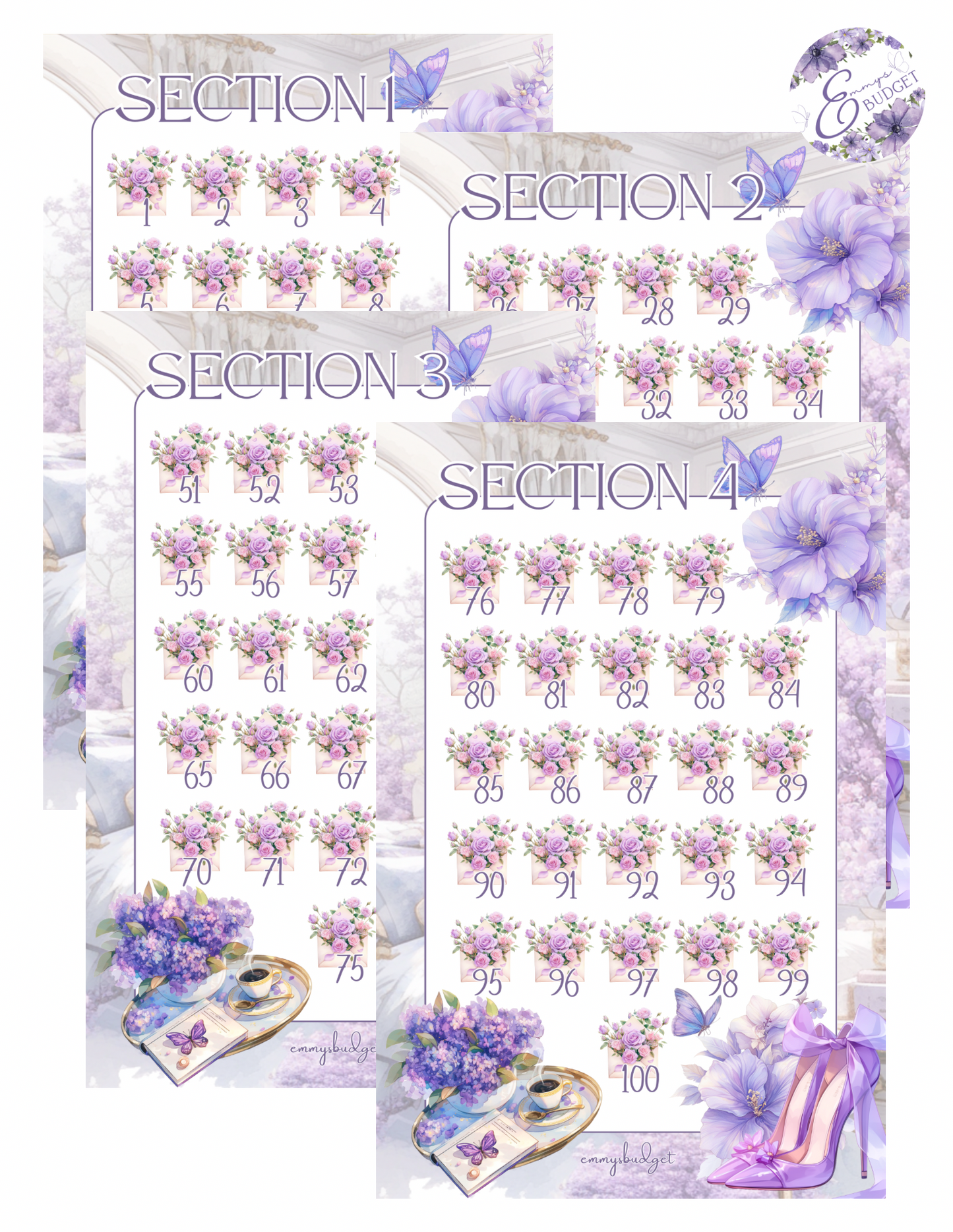 100 Envelope Savings Challenge