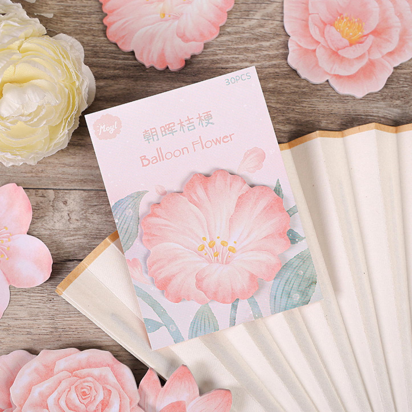 Japanese Flower Sticky Notepads