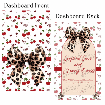 5K Leopard Luxe and Cherry Bows