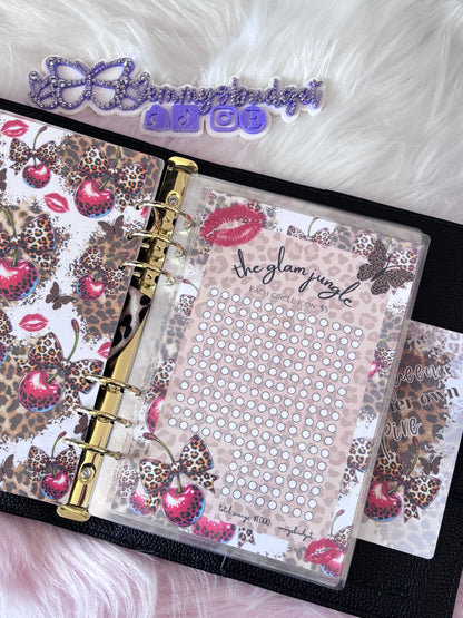 15K Leopard Luxe and Cherry Bows