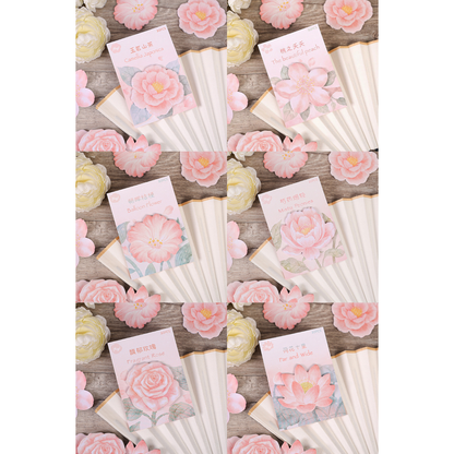 Japanese Flower Sticky Notepads