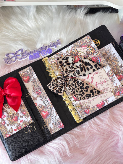 15K Leopard Luxe and Cherry Bows