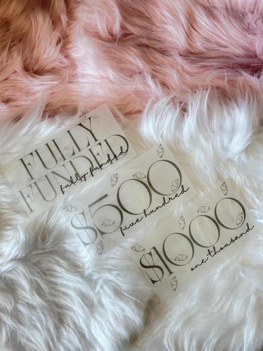 Simplicity Placeholders - Set of 3