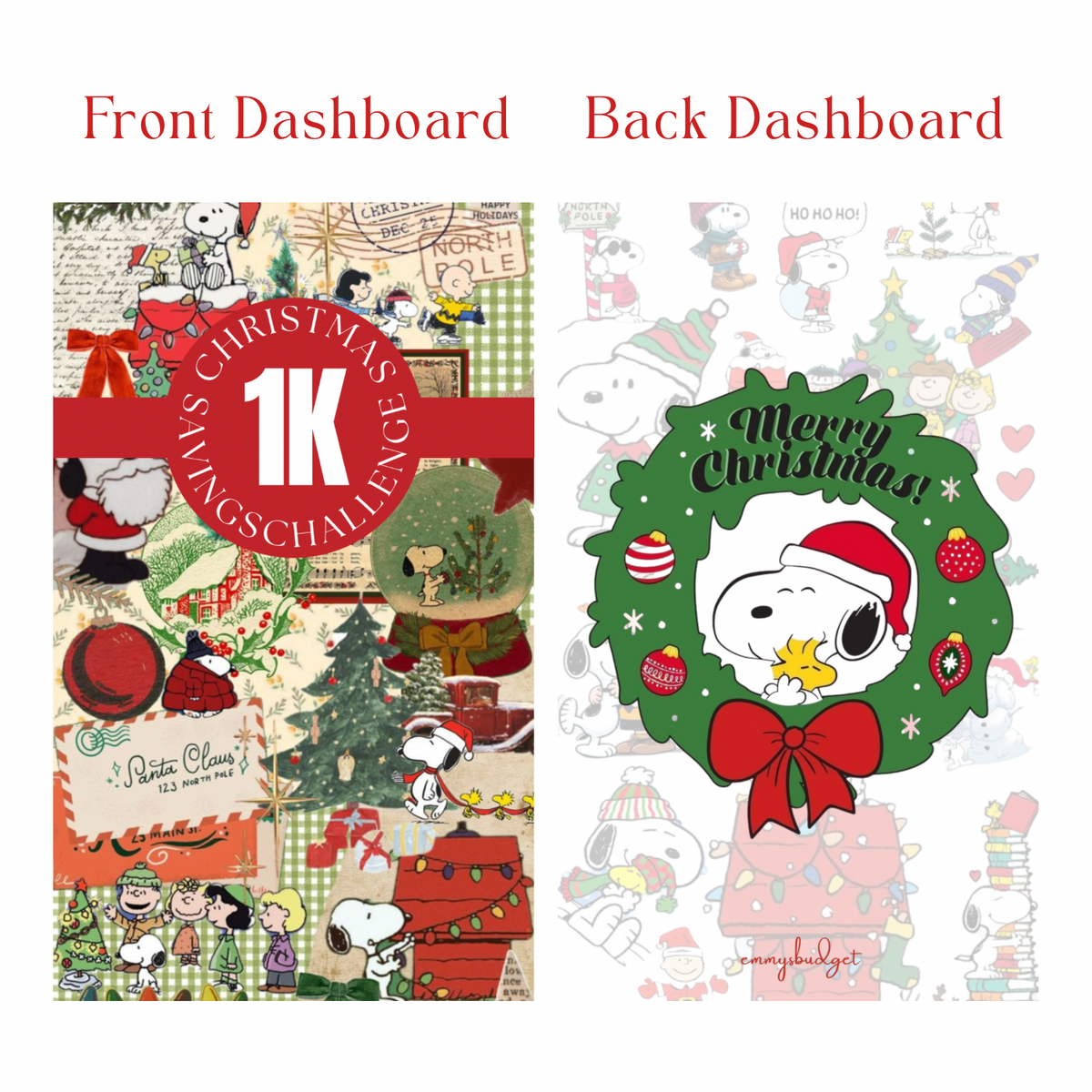 1K Snoopy Christmas