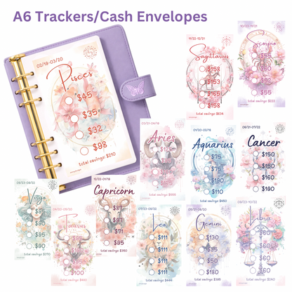 5K Monthly Zodiac Savings Challenge