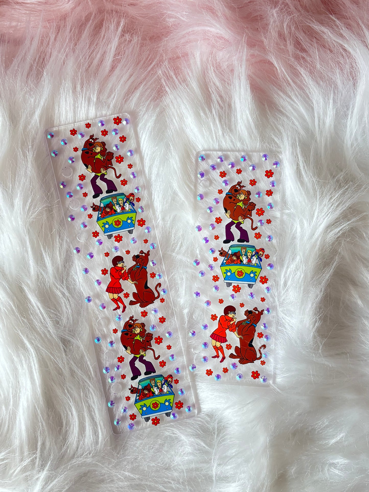 Bedazzled Acrylic Bookmarks