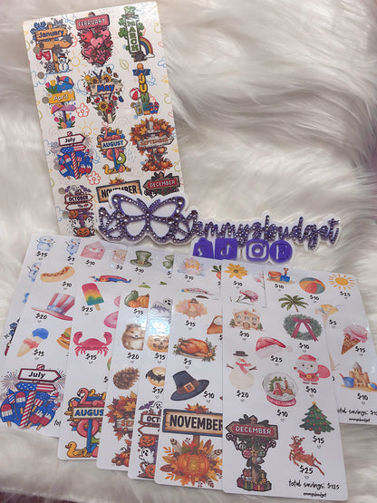 Monthly Savings Challenge Bundle
