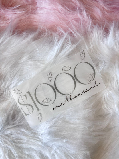 Simplicity Placeholders - Set of 3