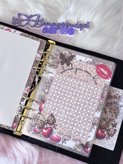 15K Leopard Luxe and Cherry Bows