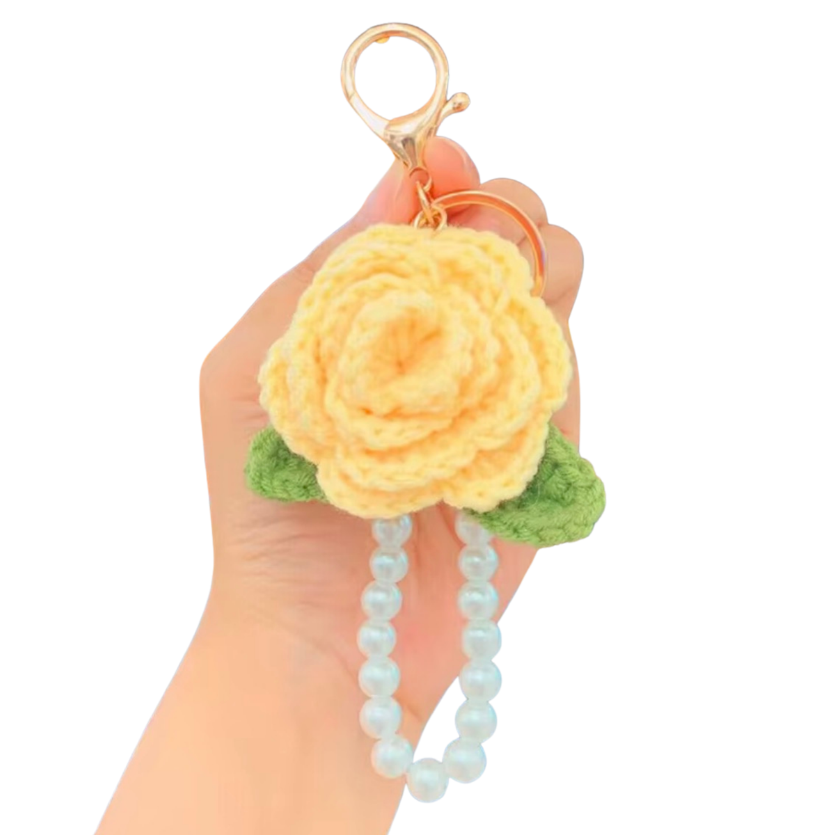 Crochet Flower Pearls
