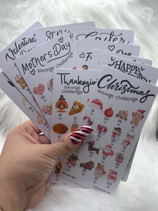 Holiday Savings Challenge