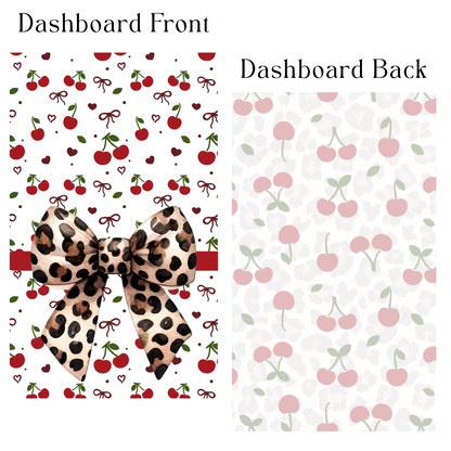 5K Leopard Luxe and Cherry Bows