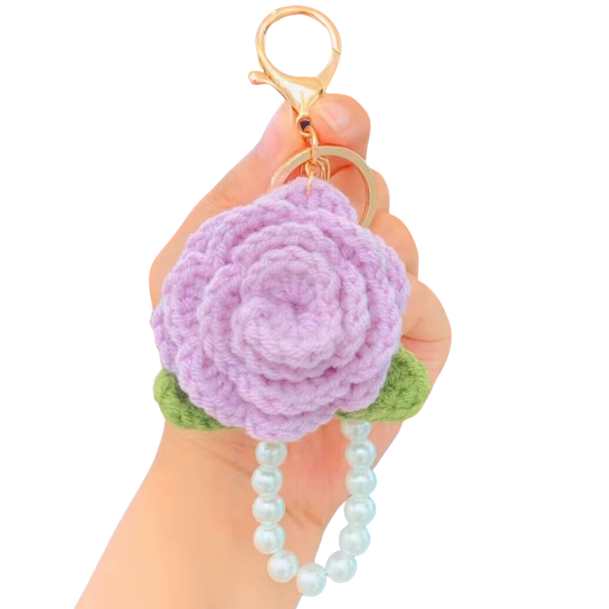 Crochet Flower Pearls