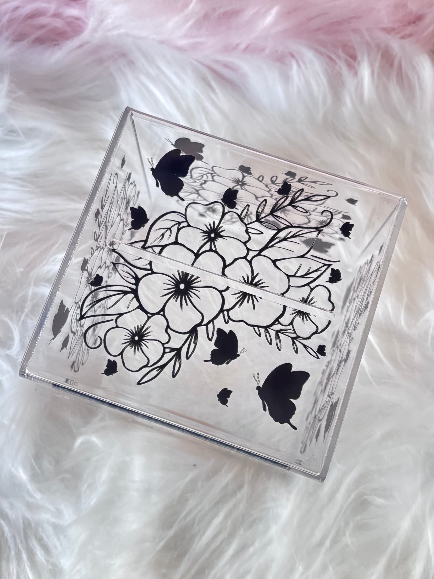 Saving a Butterfly Every Week Acrylic Box