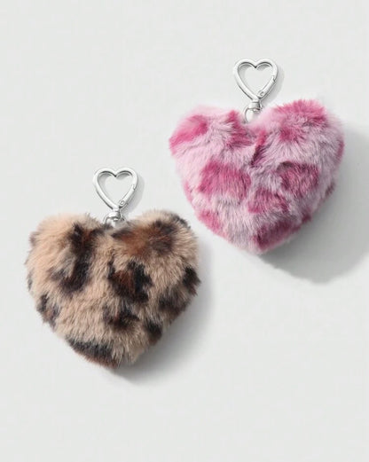 Leopard Heart Puffs