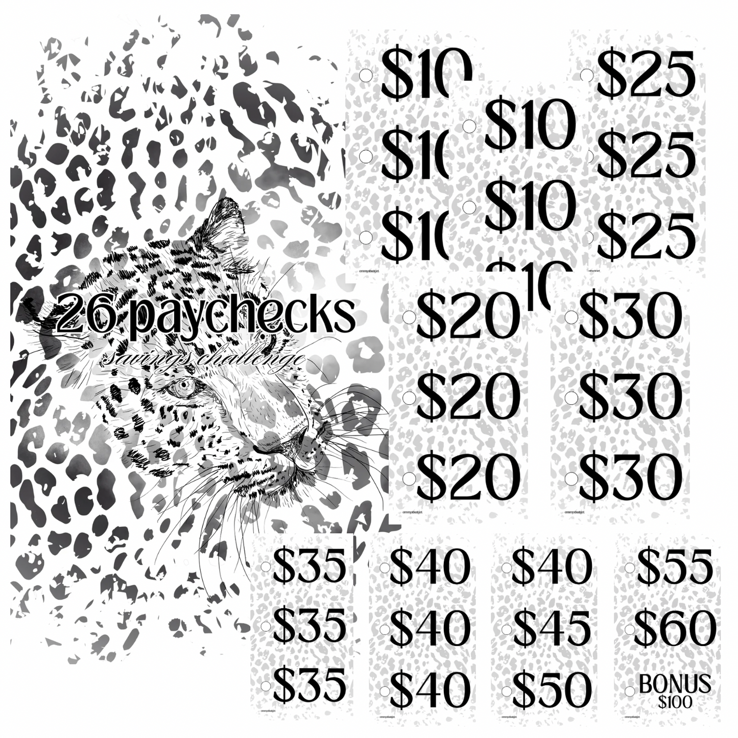 26 Paychecks Savings Challenge