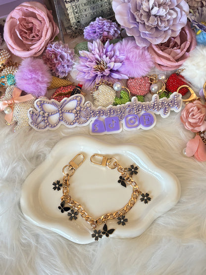 Butterfly Flower Charms
