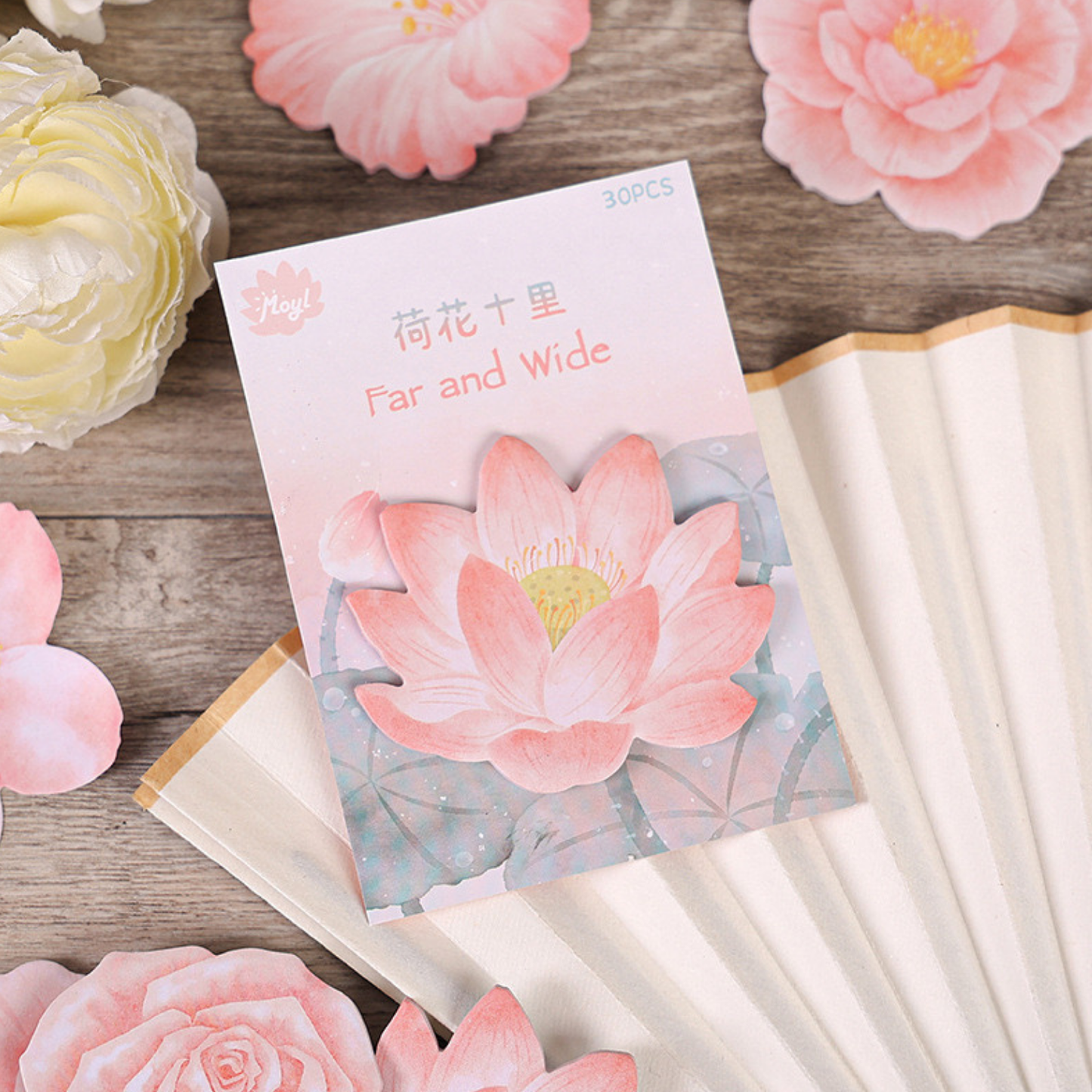 Japanese Flower Sticky Notepads