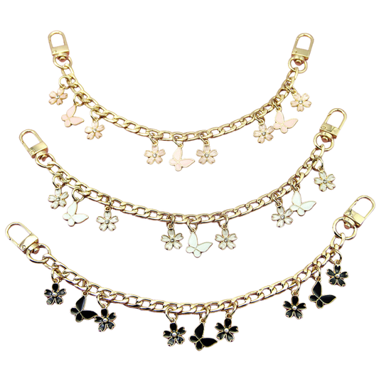 Butterfly Flower Charms