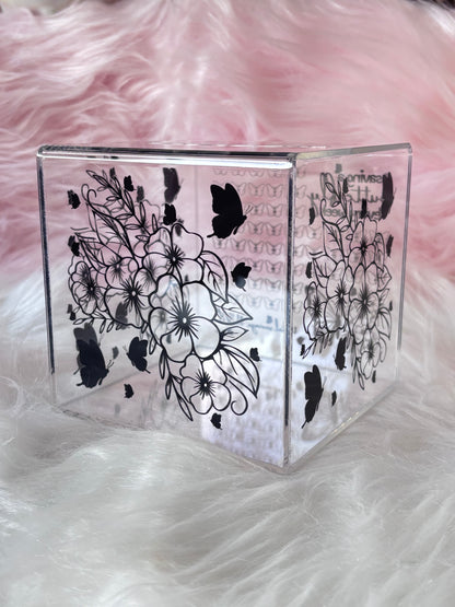 Saving a Butterfly Every Week Acrylic Box