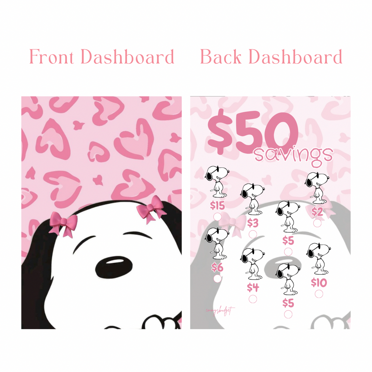 Pink Snoopy (A5)
