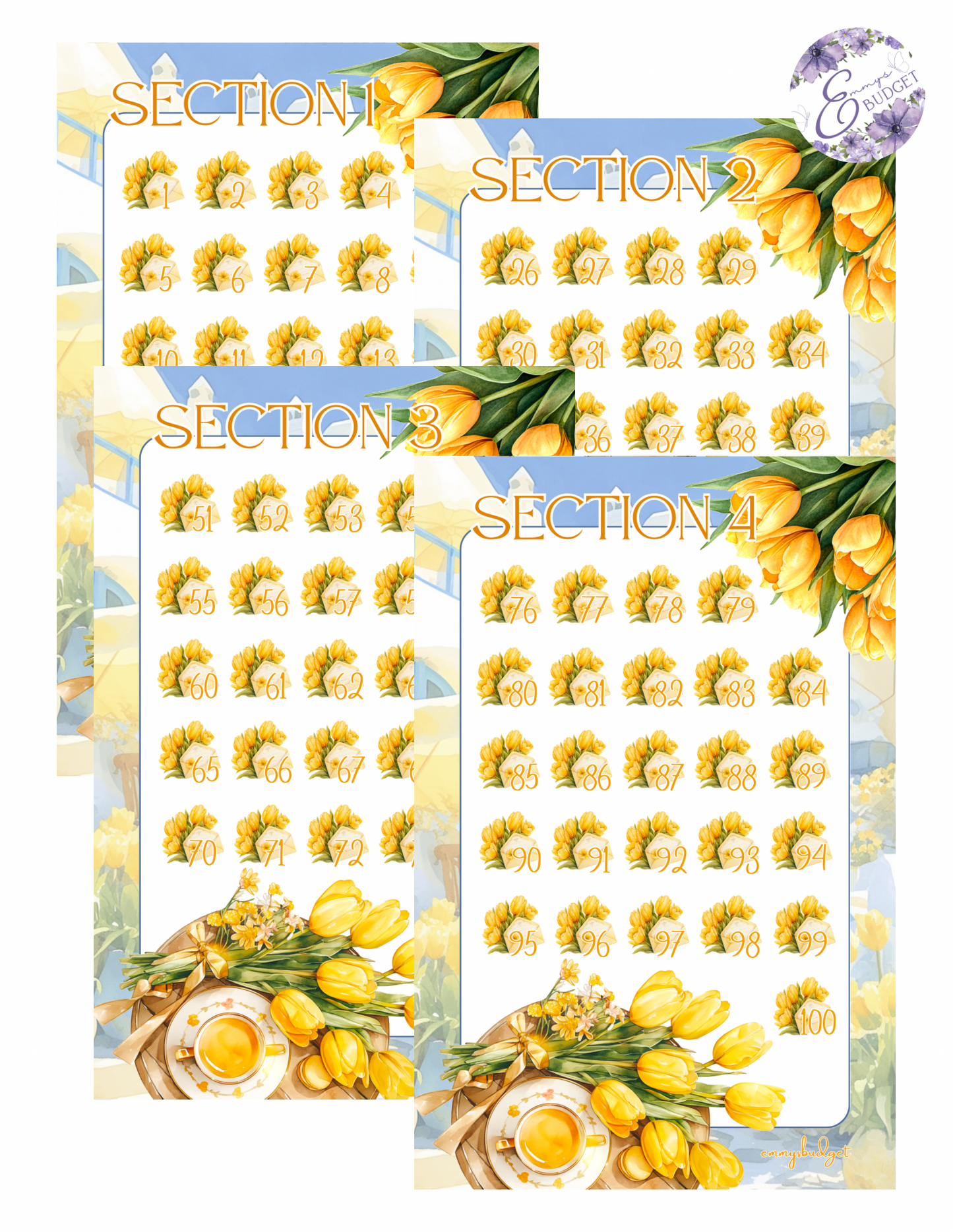 100 Envelope Savings Challenge