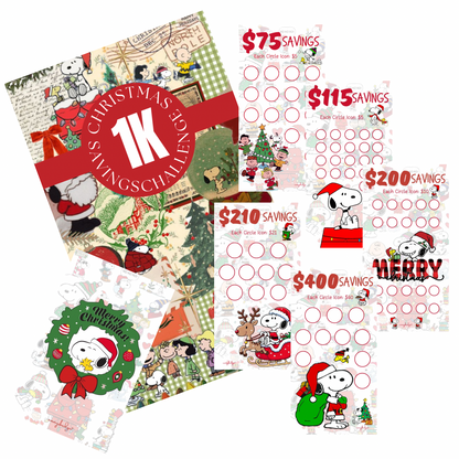1K Snoopy Christmas