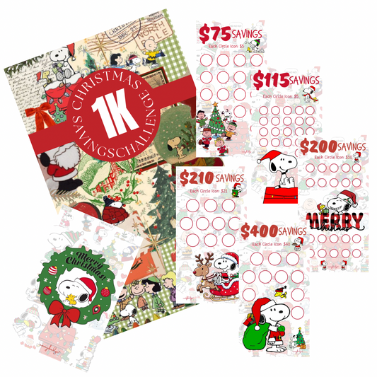 1K Snoopy Christmas