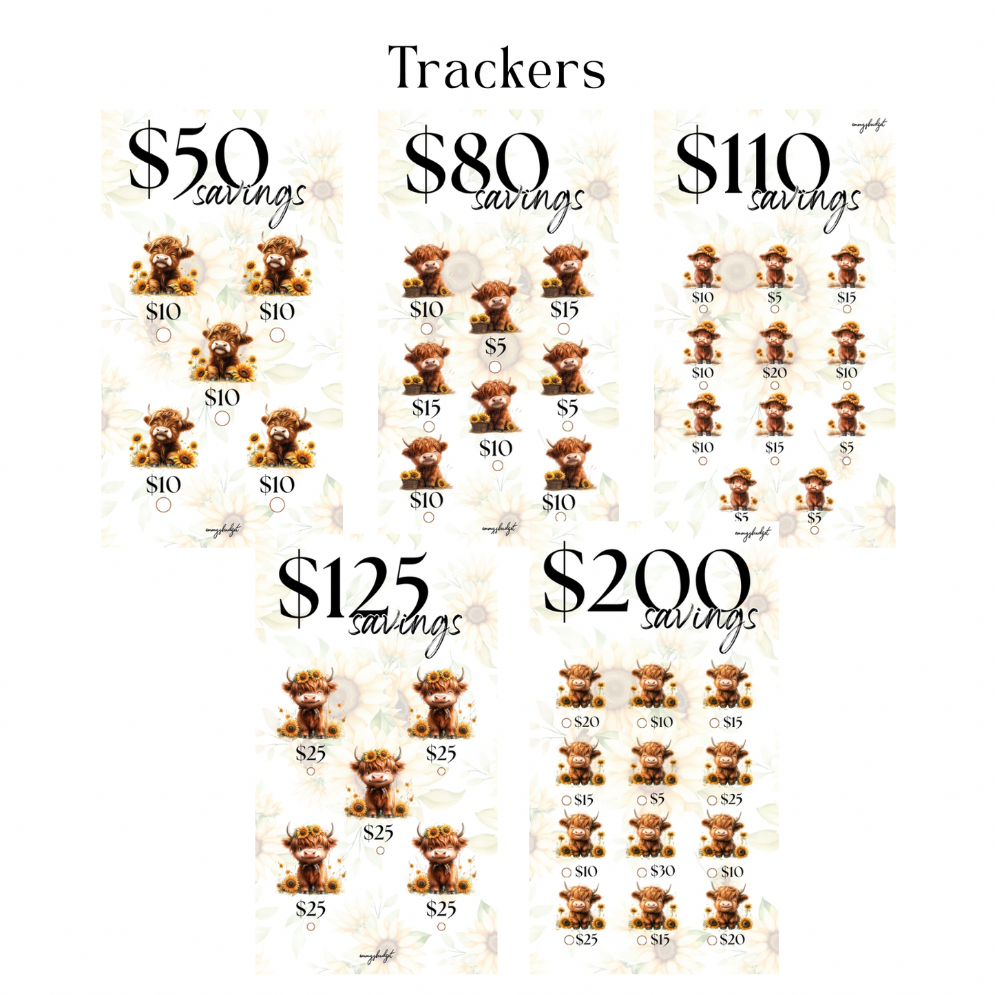 Highland Cow Savings