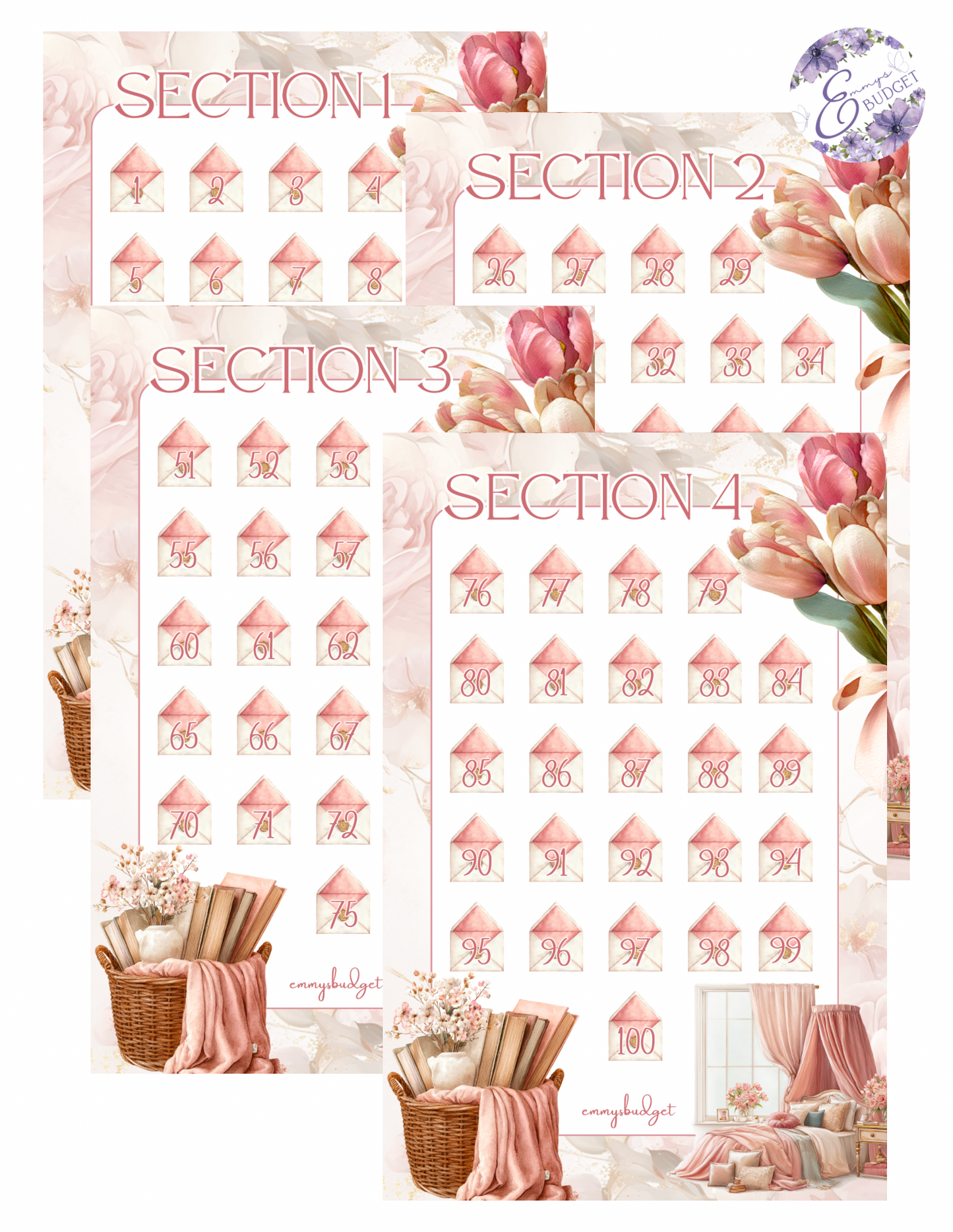 100 Envelope Savings Challenge