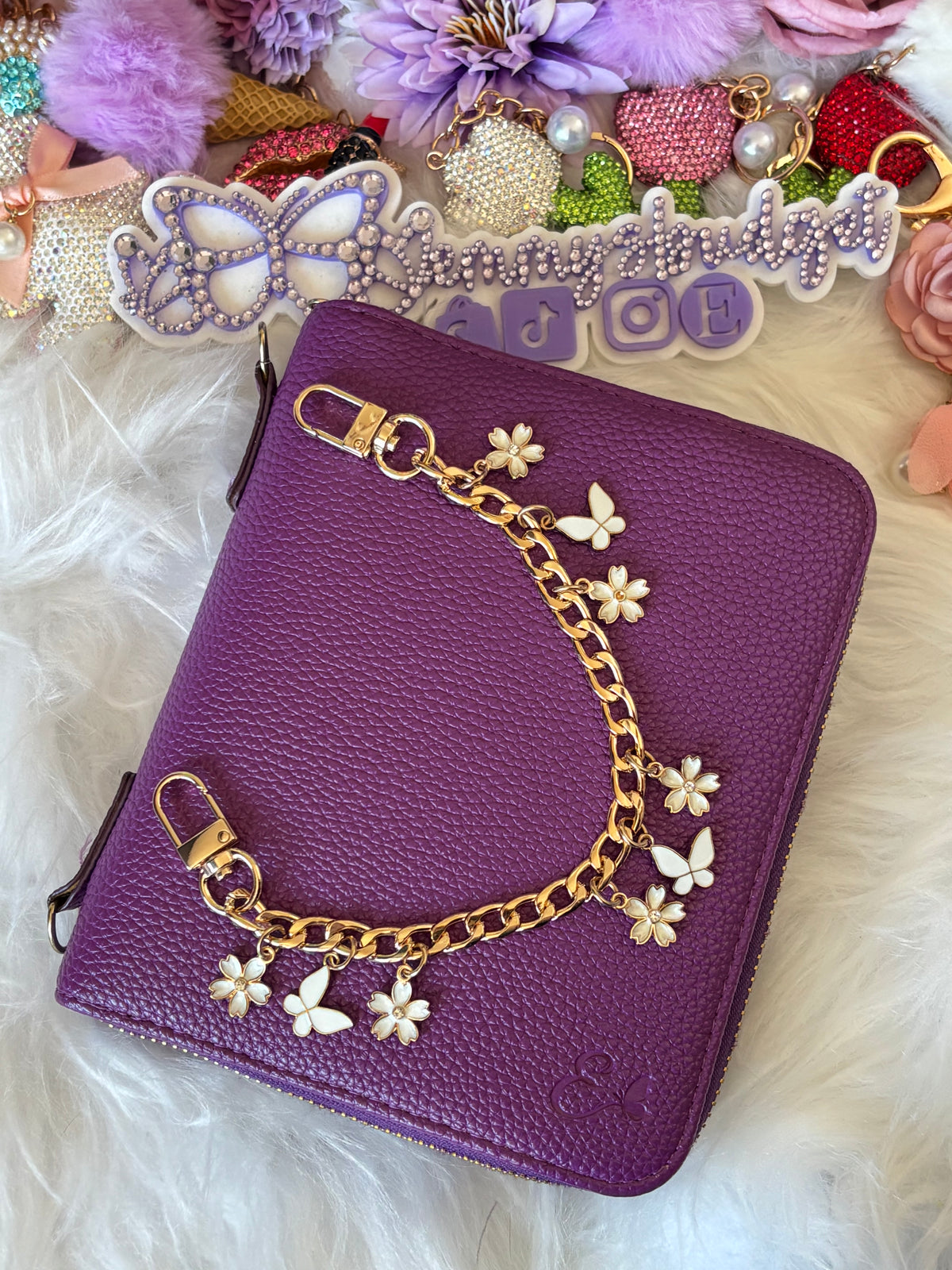 Butterfly Flower Charms