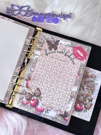 15K Leopard Luxe and Cherry Bows