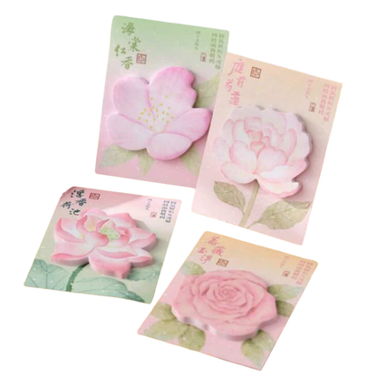 Japanese Flower Sticky Notepads