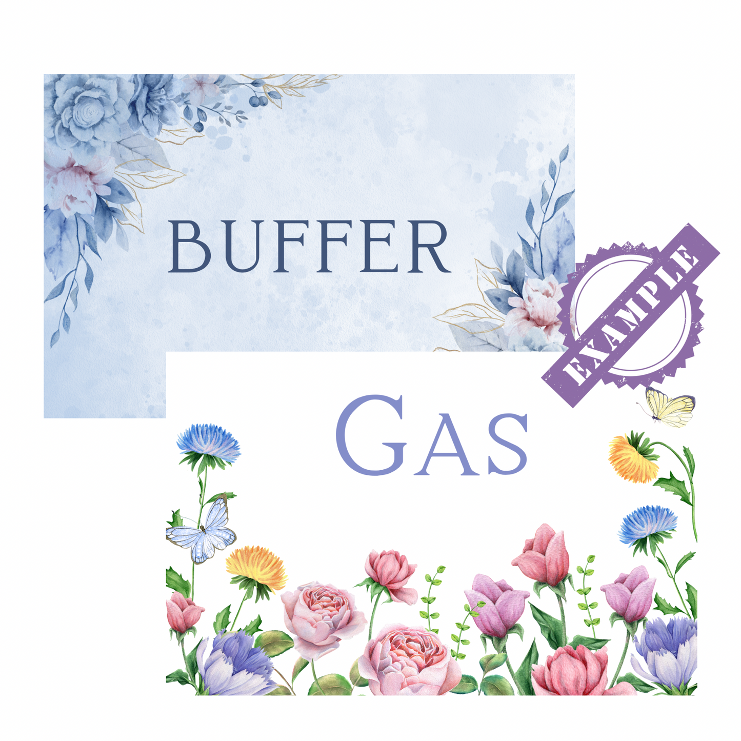 Garden of Butterfly's (A7 Cash Envelopes)